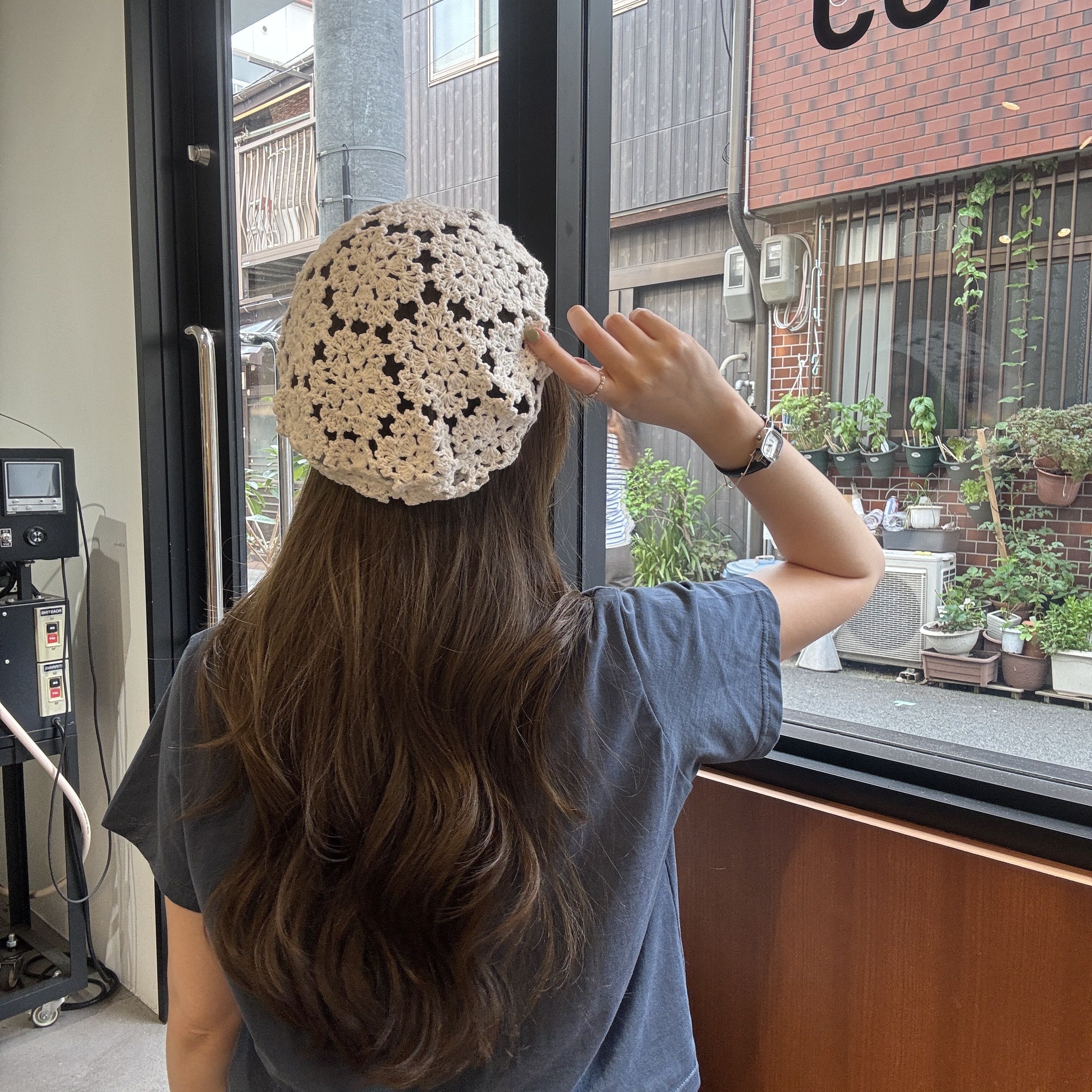 Lace Crochet Beret