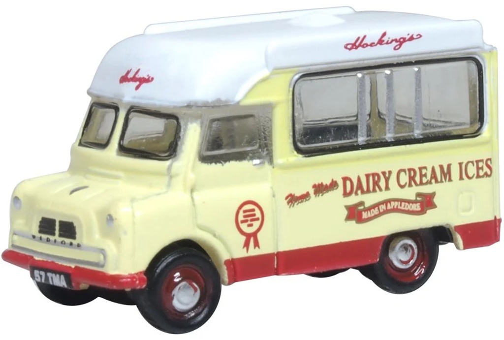 Oxford NCA030 1:148 Bedford CA「Hockings」冰淇淋車
