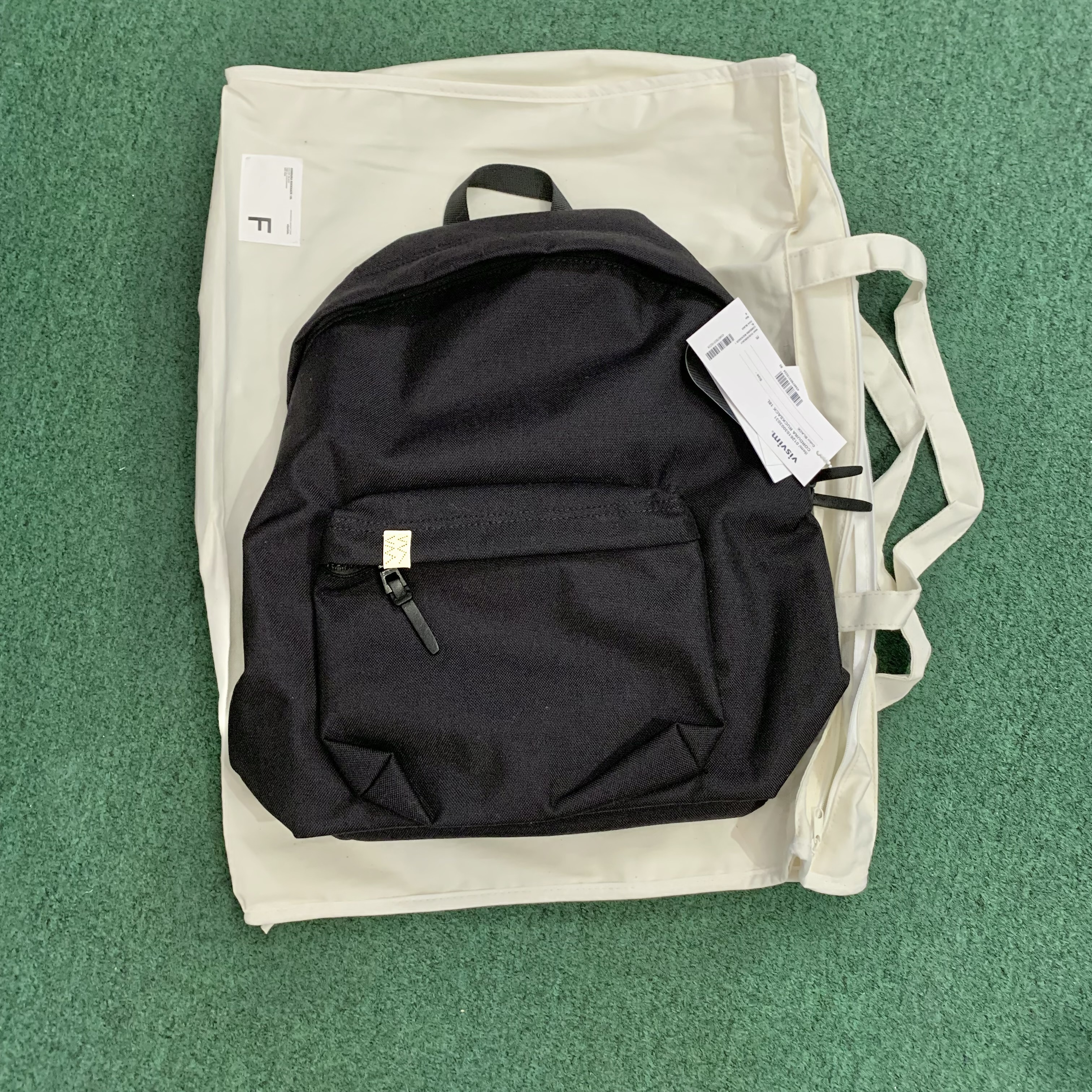 VISVIM 2026 CORDURA RUCKSACK 18L BACKPACK - BLACK
