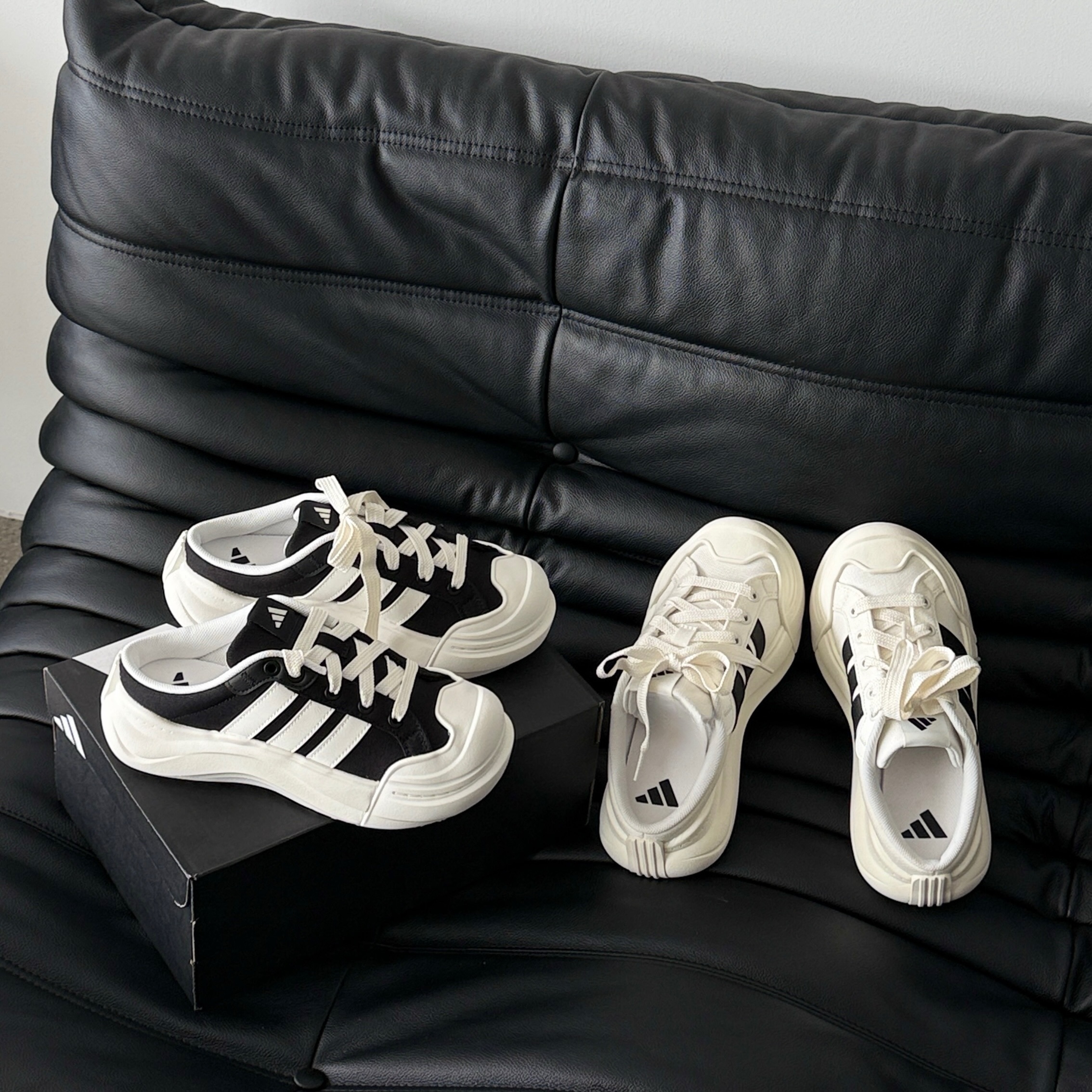 ADIDAS MAXXCOURT MULE 運動休閒懶人鞋 懶人鞋 包頭拖鞋