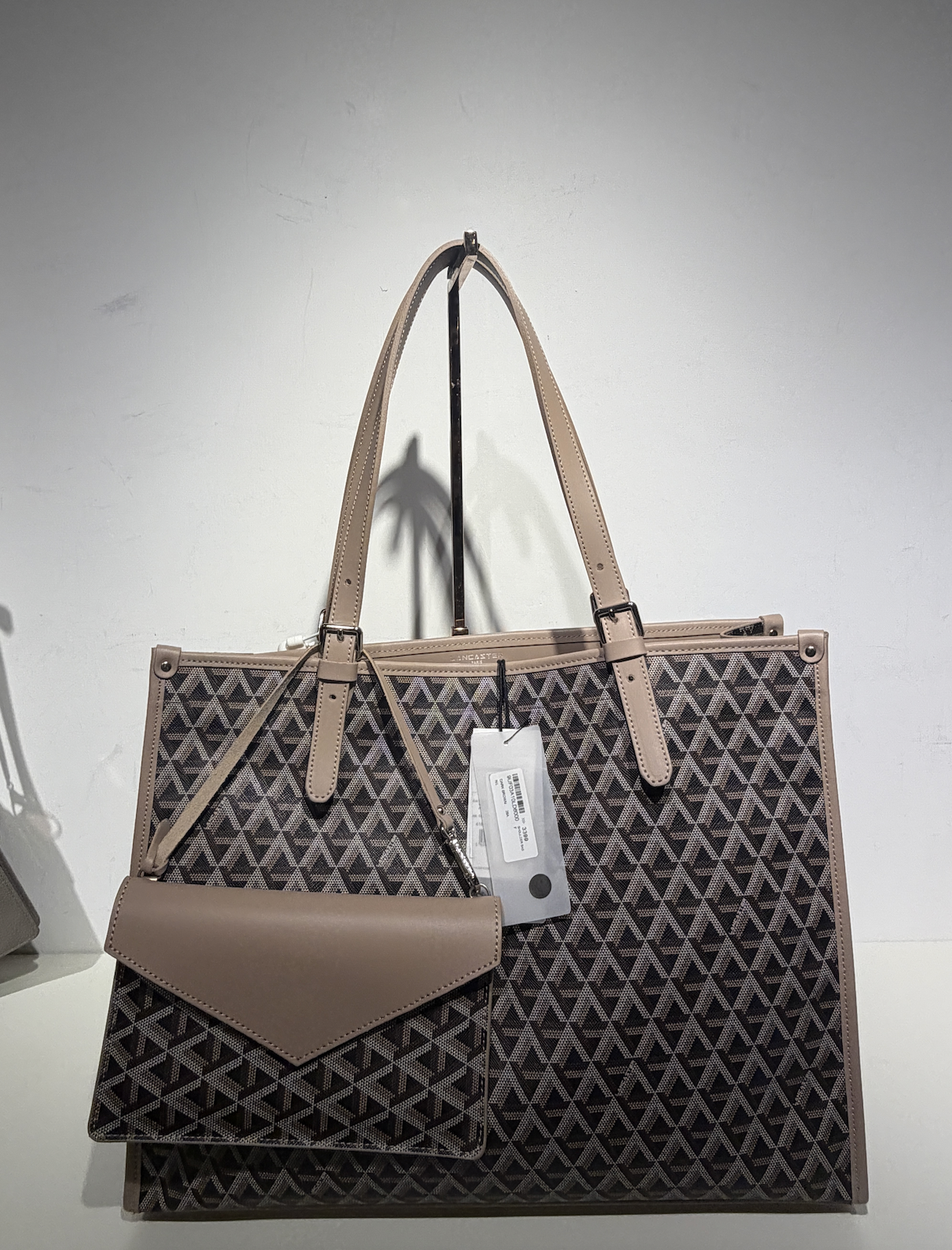 0702LC30-LANCASTER-HANDBAG-Lancaster 巴黎龍卡斯特的經典 Ikon 系列托特包（A30）