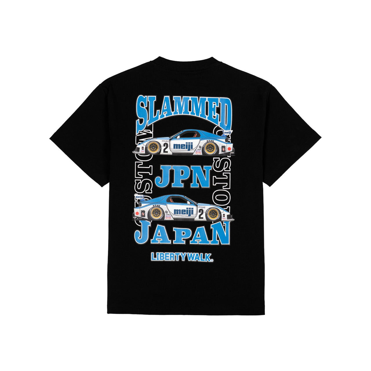 【LIBERTY WALK】0704發售 MEIJI × LB SLAMMED FD TEE