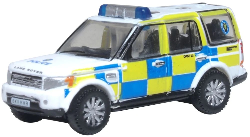 Oxford NDIS006 1:148  Land Rover Discovery 4 西密德蘭郡警察巡邏車