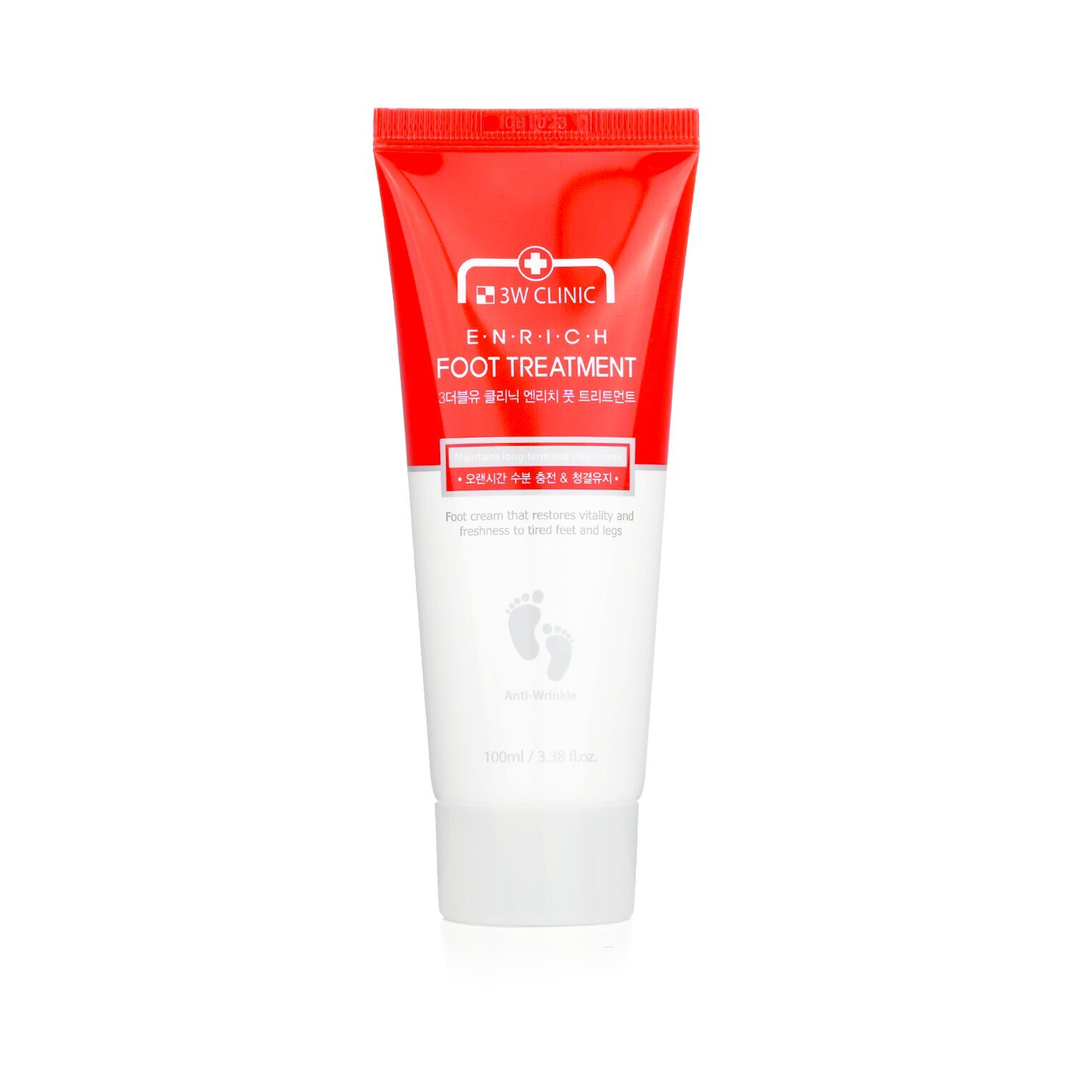 【買2送1】3W CLINIC ENRICH FOOTTREATMENT 纖腿修護乳 (100ml)