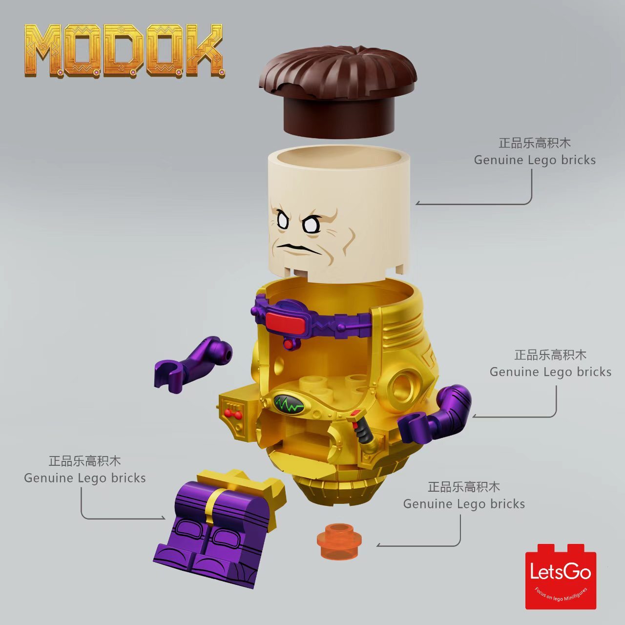 [Lets Go][Preorder] MODOK [PADprinted]