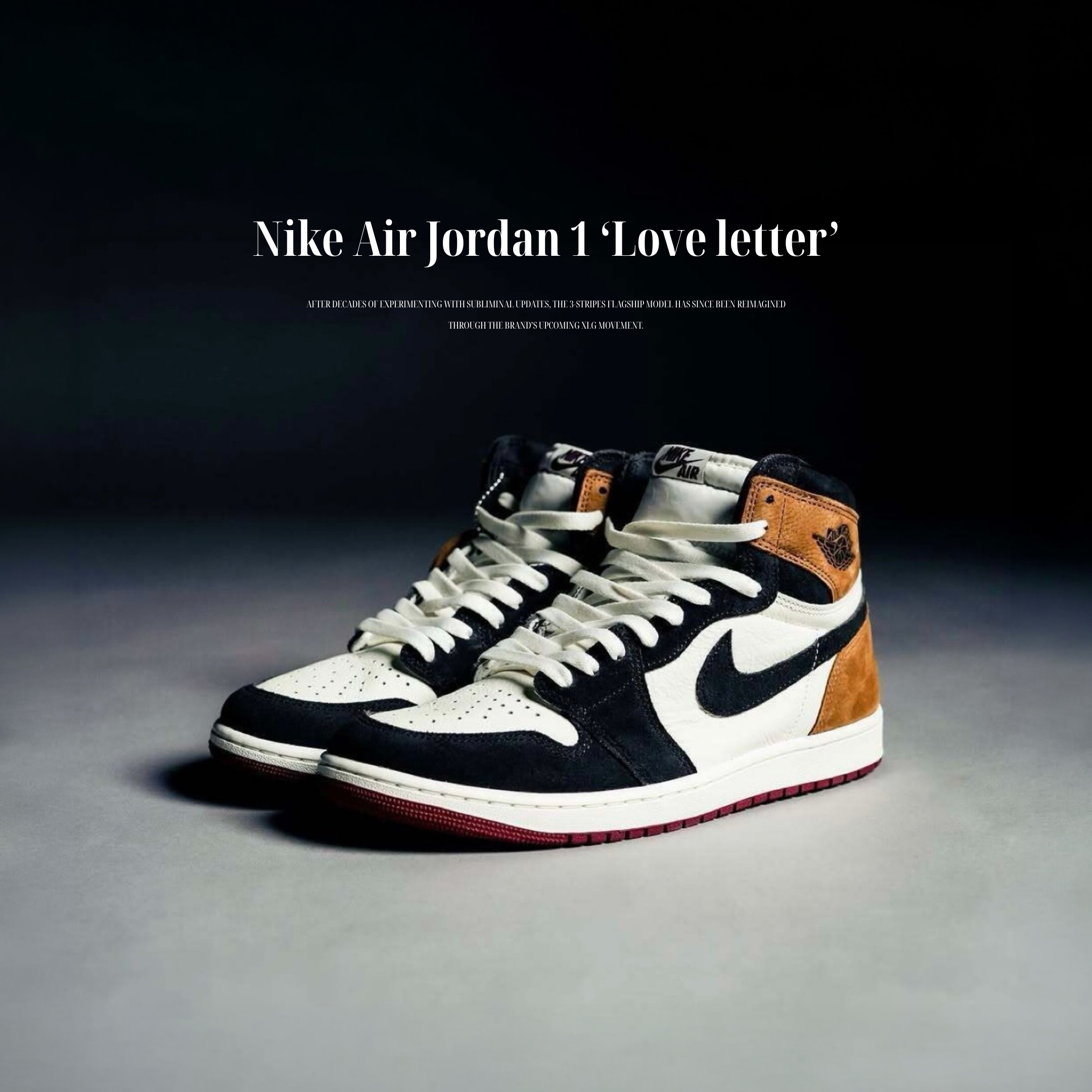 NICEDAY 現貨 Air Jordan 1 High OG "Love Letter" 摩卡 棕色 咖啡 DZ5485-201