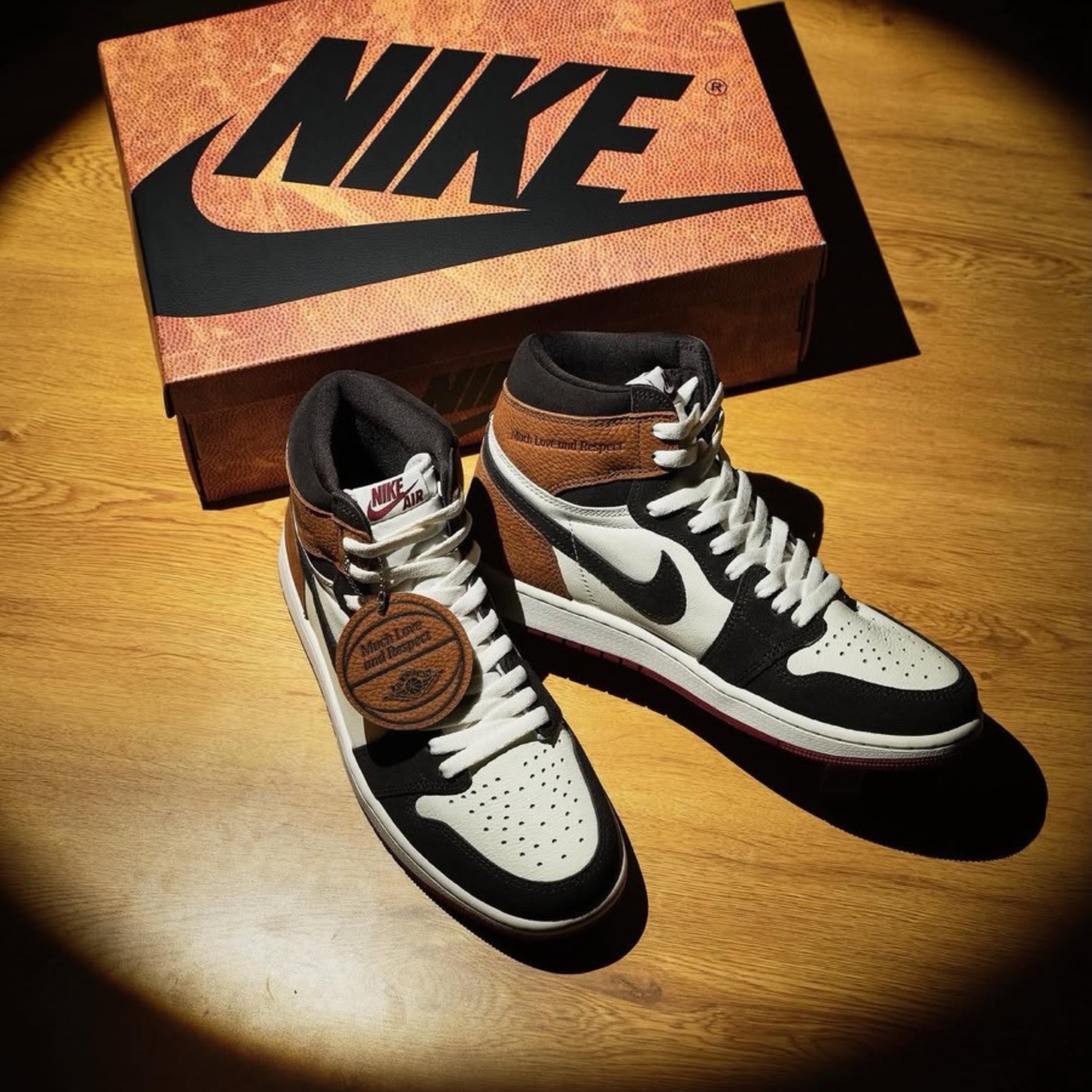 NICEDAY 現貨 Air Jordan 1 High OG "Love Letter" 摩卡 棕色 咖啡 DZ5485-201