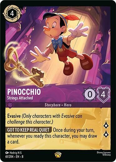 Reign of Jafar - 61/204 Pinocchio - Strings Attached L