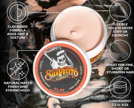 Suavecito Frime Hold Clay 2.3oz