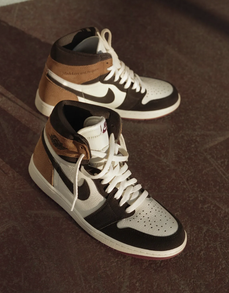 iSNEAKERS｜Air Jordan 1  OG 摩卡倒勾平替款 小摩卡 卡其 DZ5485-201