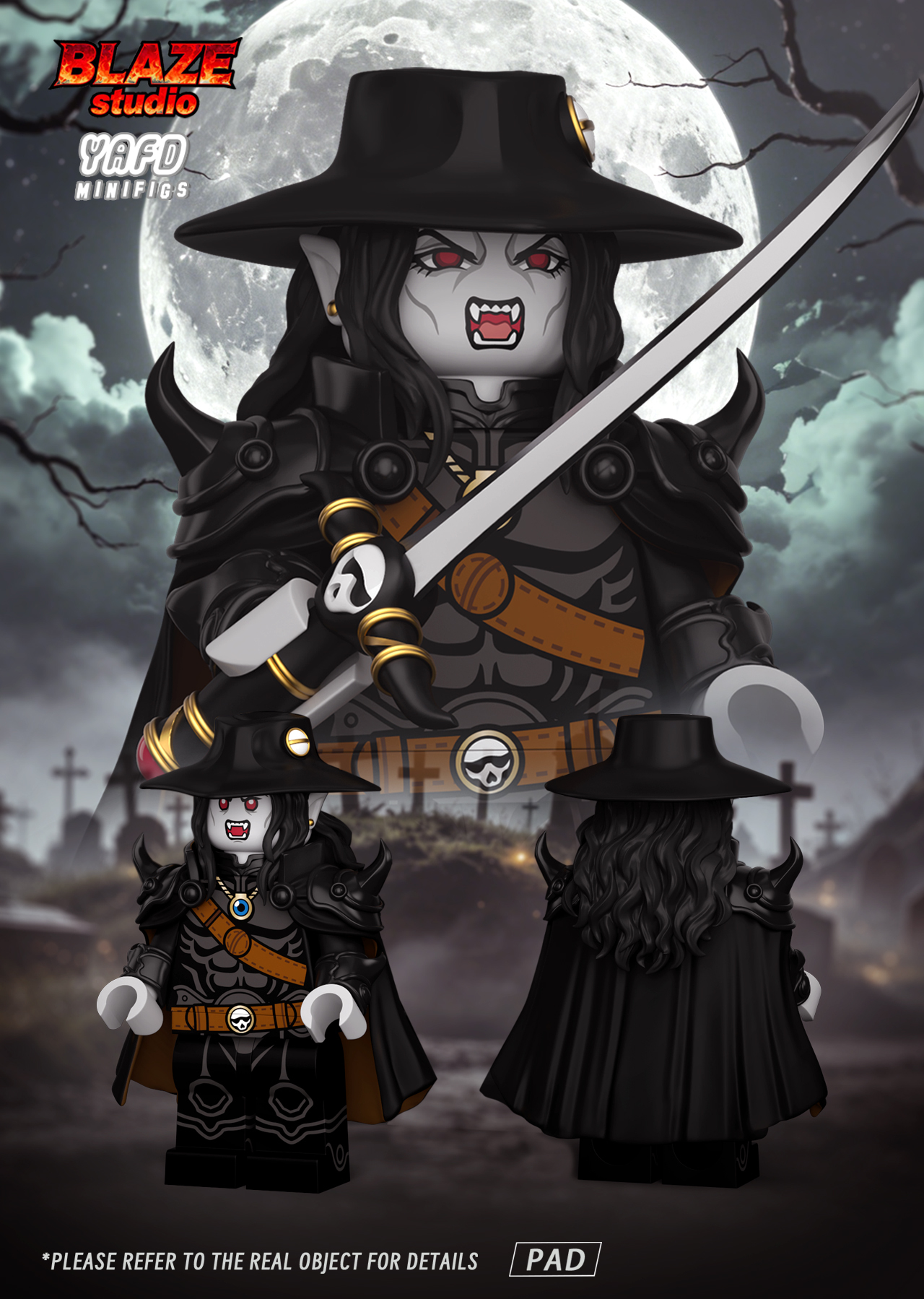[YAFD X Blaze Studio][Preorder] Vampire Hunter D：Bloodlust [PADprinted]