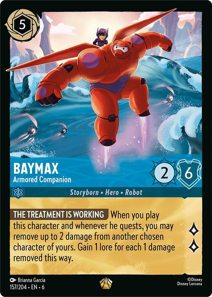 Azurite Sea - 55/204 Baymax - Armored Companion L