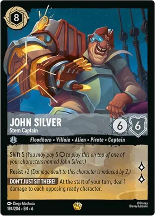 Azurite Sea - 194/204 John Silver - Stern Captain L