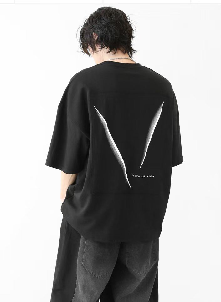 英文字圖案短袖Tee UNSTANDARD-145T