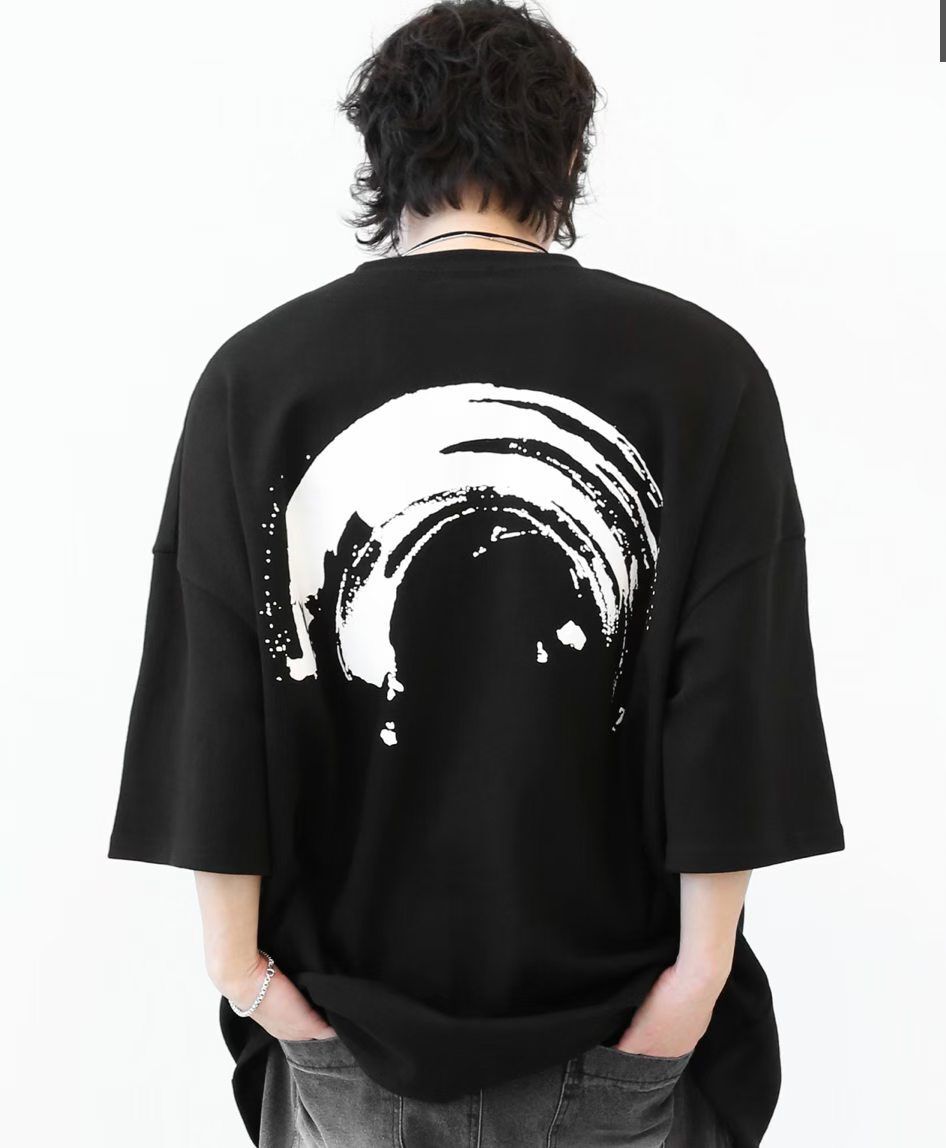 OverSize英文字圖案短袖Tee UNSTANDARD-157T