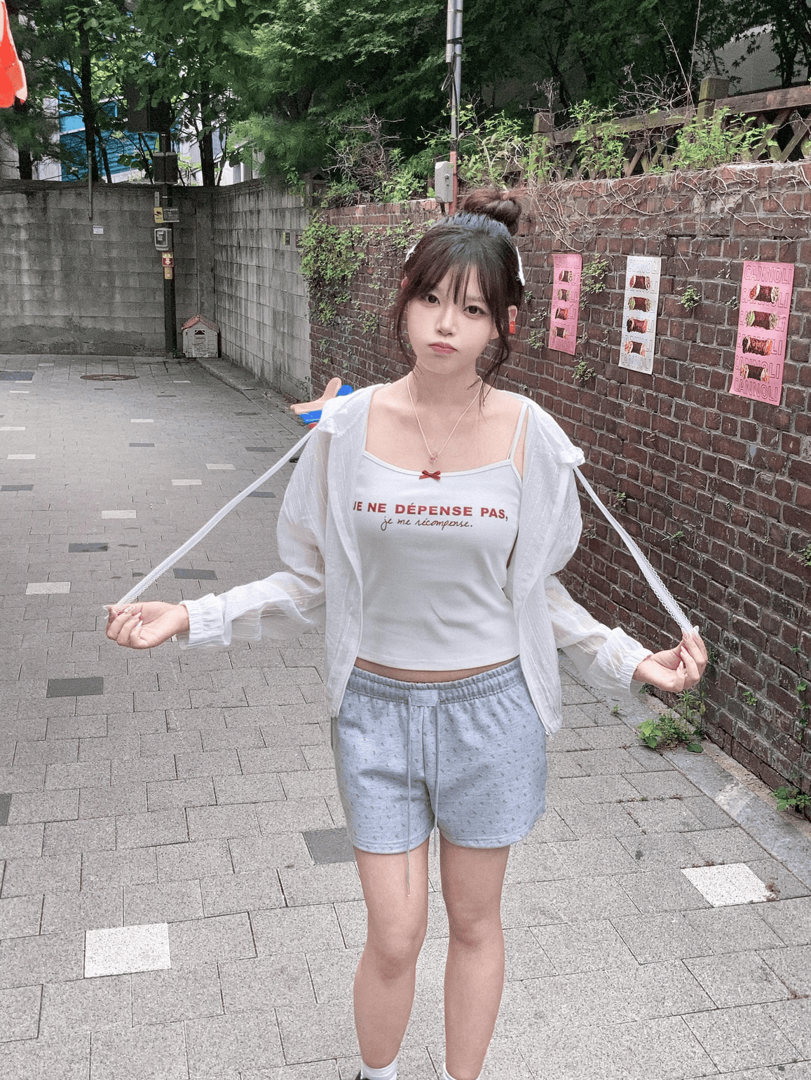 Je Ne Dépense Pas Cami Top〈🇰🇷DAY 1〉