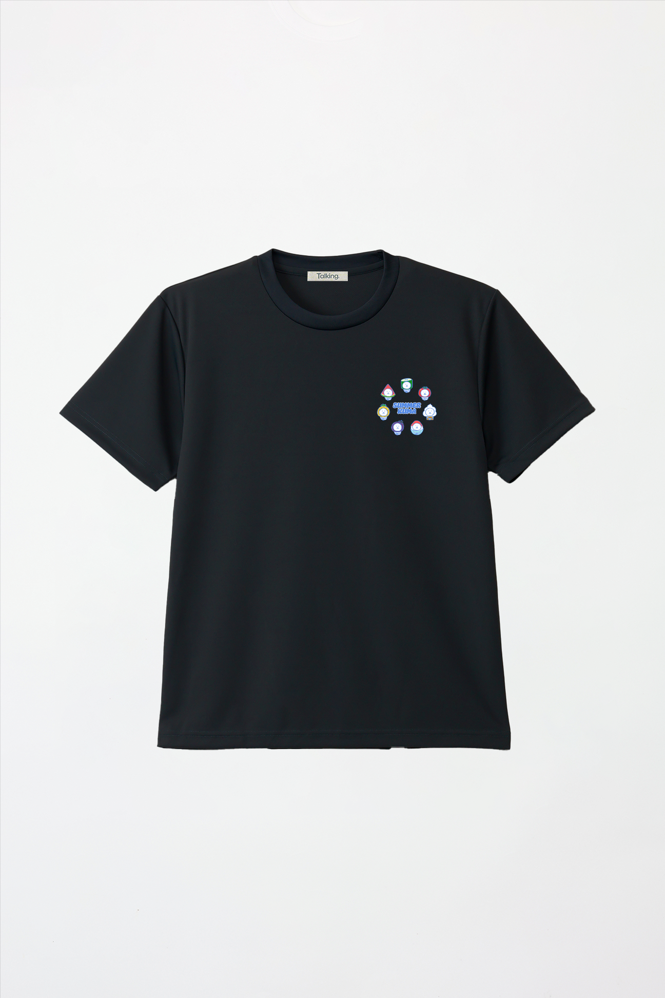 預訂｜白熊 ODM 速乾短袖T恤 Summer Kuma (Blue) 左胸圖案