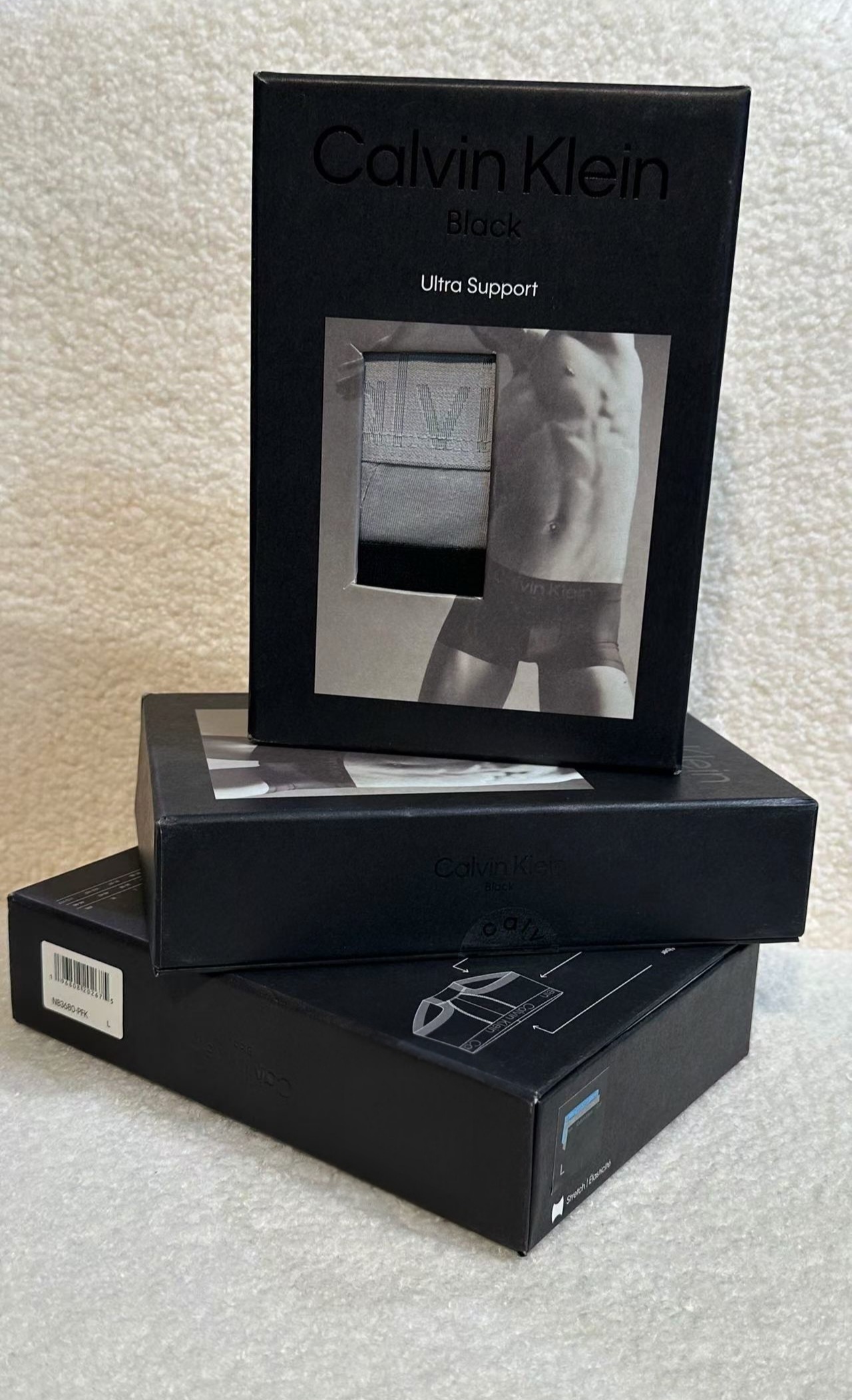Calvin Klein 男仕 黑盒 內褲 一套3條
