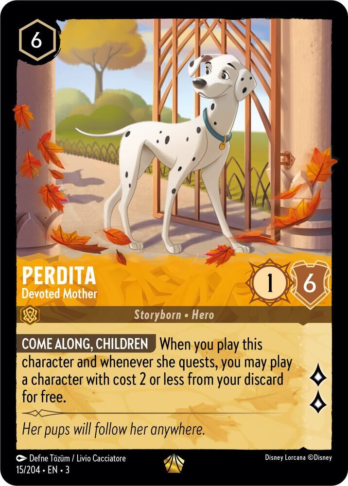 Into the Inklands - 15/204 Perdita - Devoted Mother L (Foil)