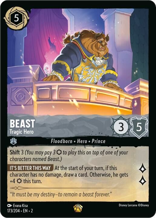 Rise of the Floodborn - 173/204 Beast - Tragic Hero L