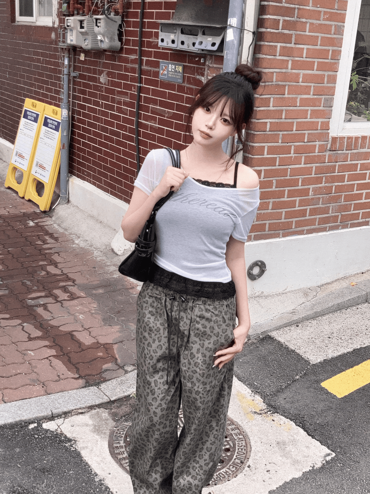 透明感可單肩Ethereal Top〈🇰🇷DAY 1〉