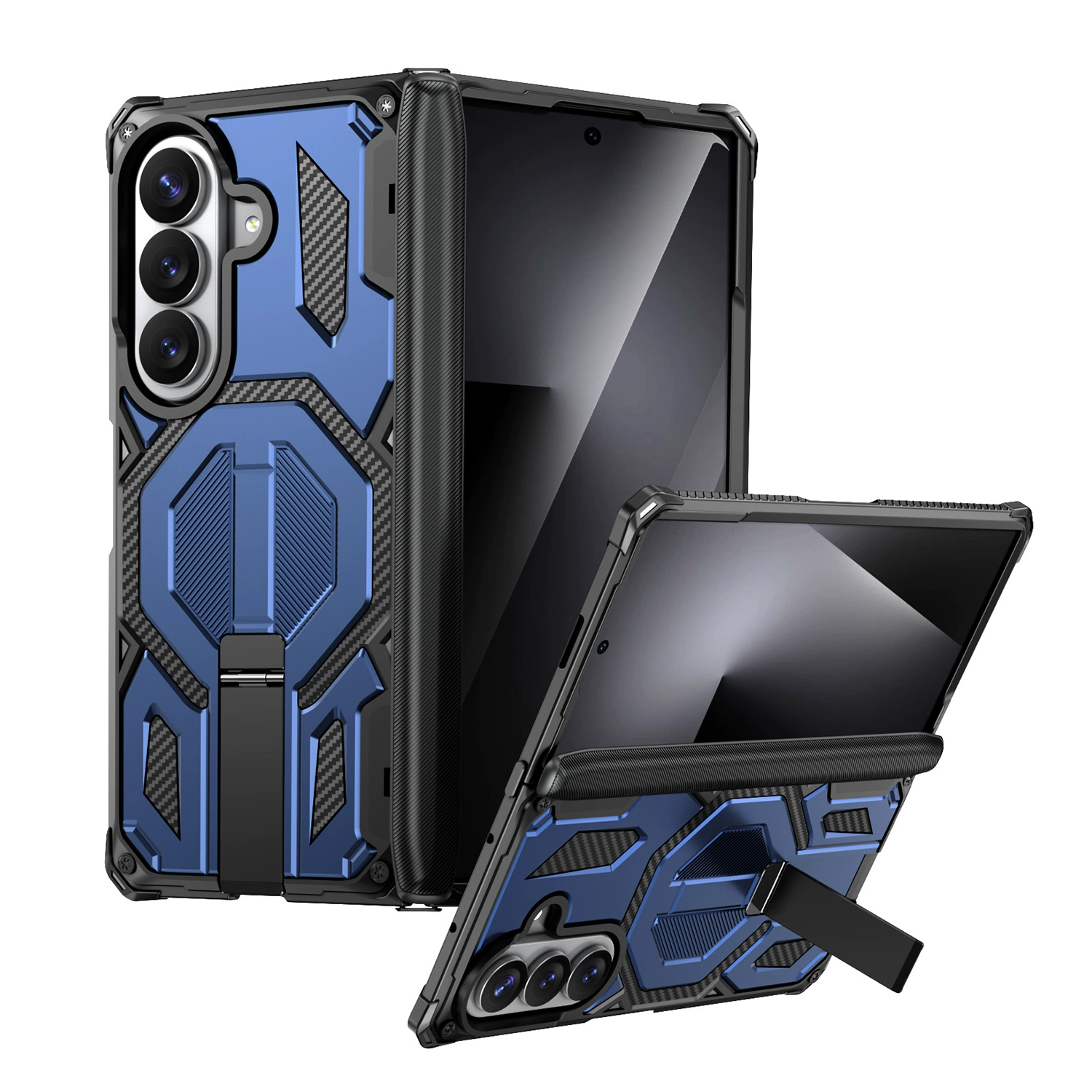 XPRO - Mag Titan Armor - Samsung Fold 8 Ultra Case 高度防撞支架鉸鏈蓋手機保護殼