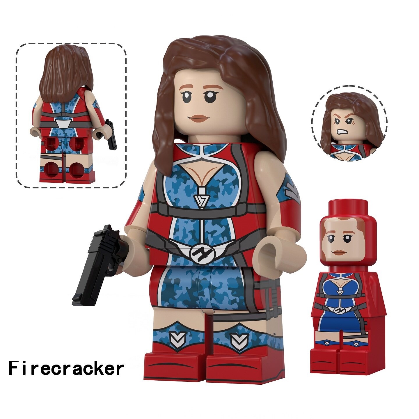 The Boys Firecracker Custom Minifigures Fit Lego TV6224 TV1197