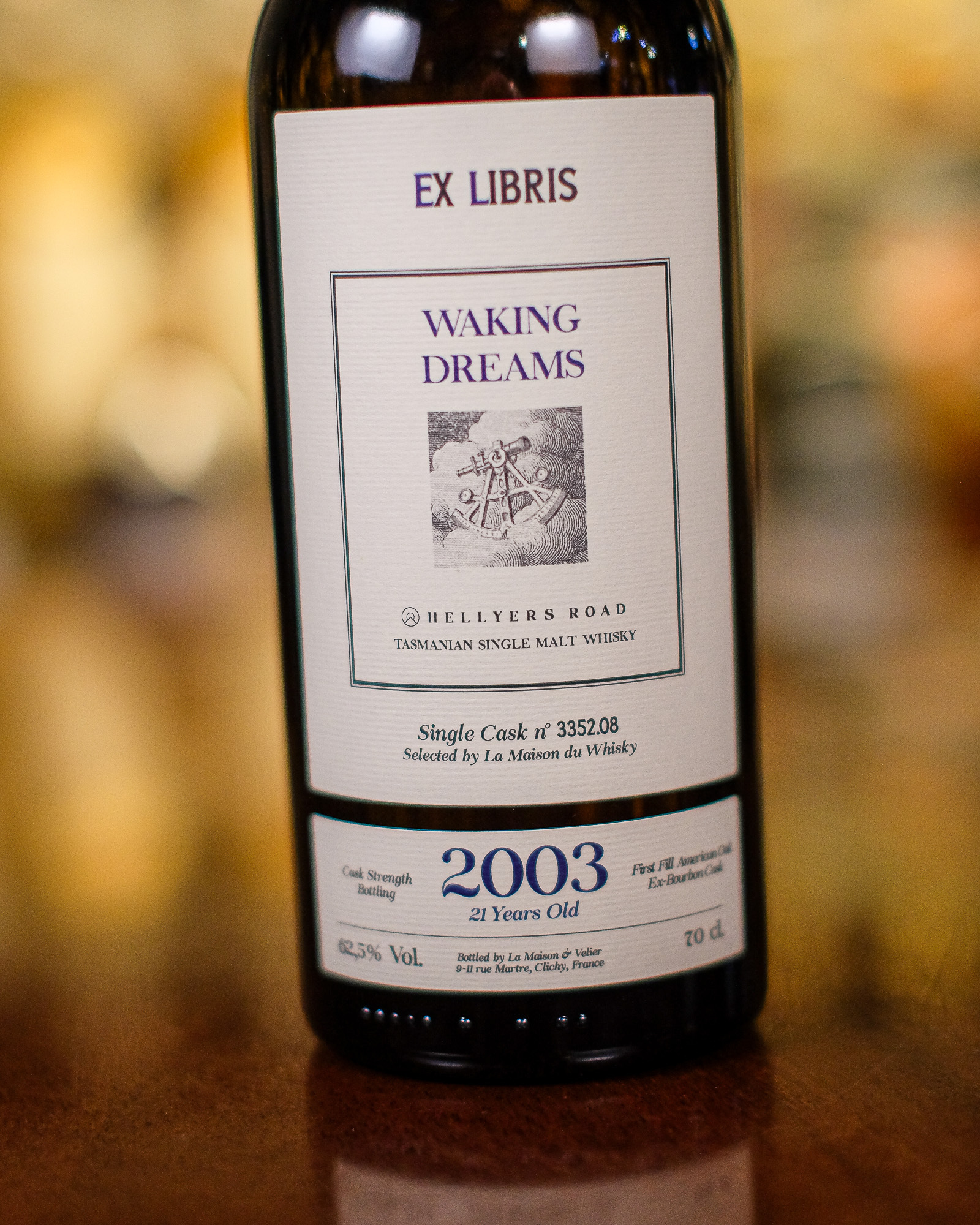 Hellyers Road 2003/2025 21YO #3352.08 62.5% La Maison du Whisky - Ex Libris