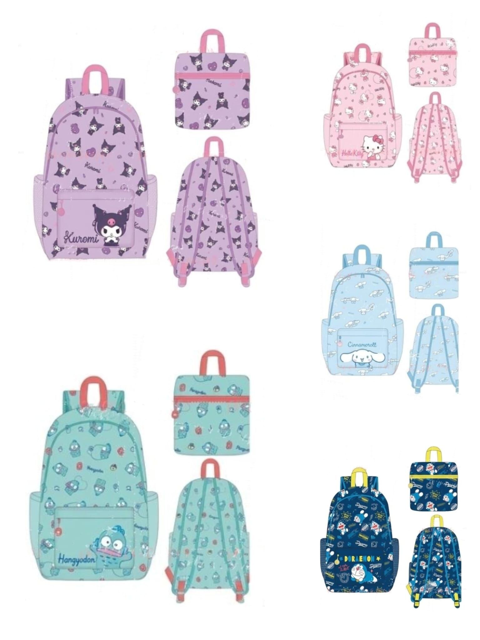 Sanrio Characters可摺式背包