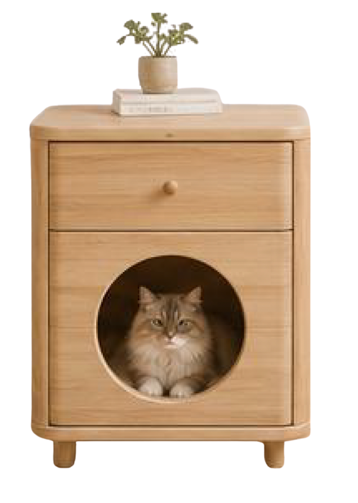 Dual-Purpose Cat Furniture - Side Table