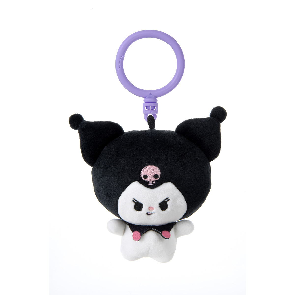 PuniCommu掛飾毛公仔 Kuromi