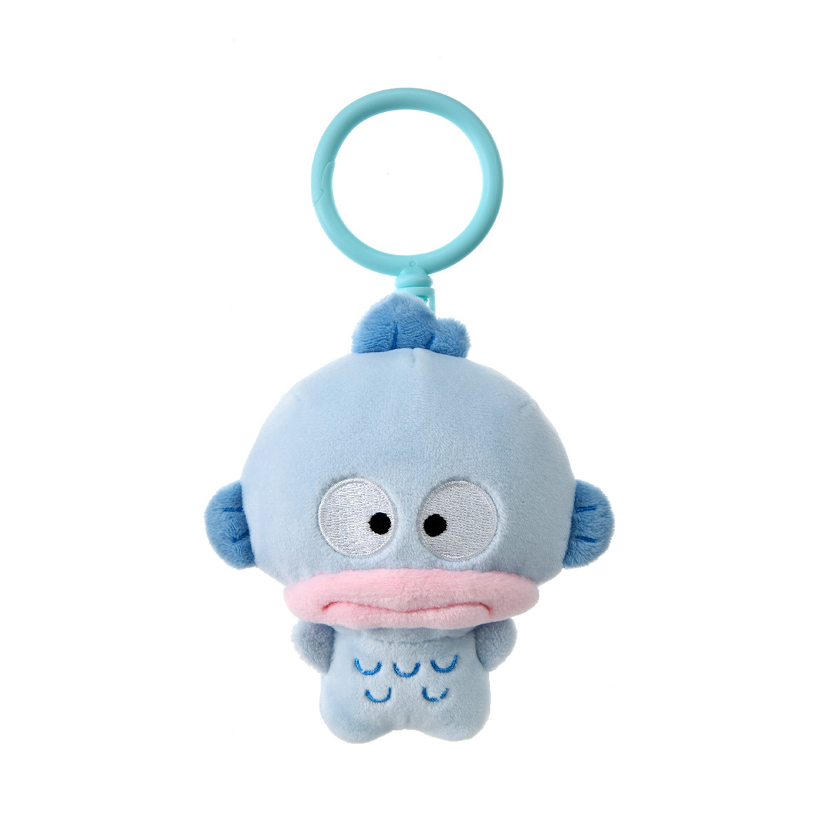 PuniCommu掛飾毛公仔 Hangyodon