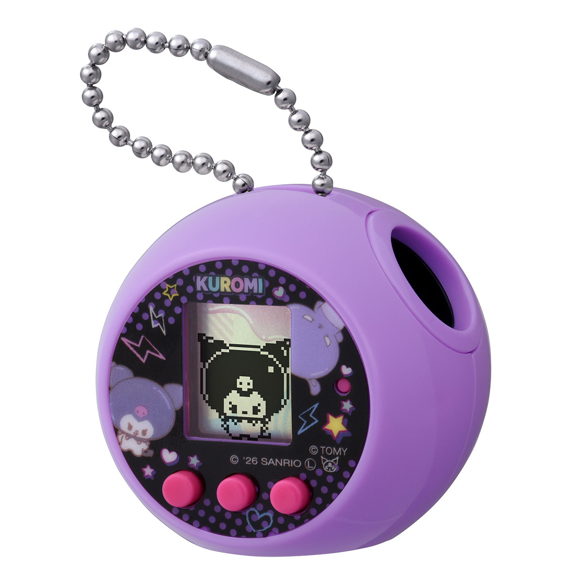 PuniCommu電子寵物游戲機 Kuromi