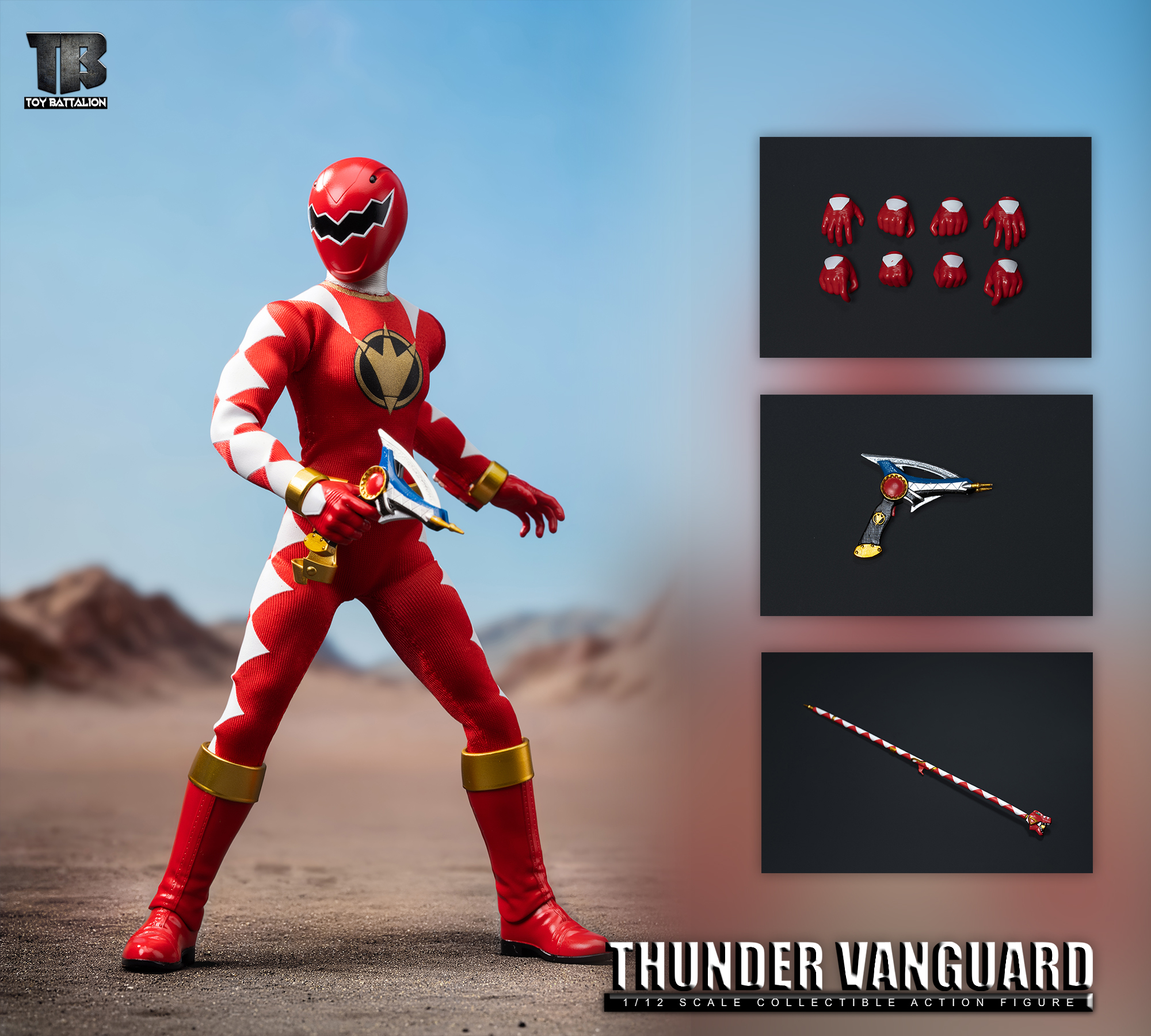(Pre-Order) TOYS BATTALION  - Thunder Vanguard 1/12 Action Figure  (5 Figures Set) TB034