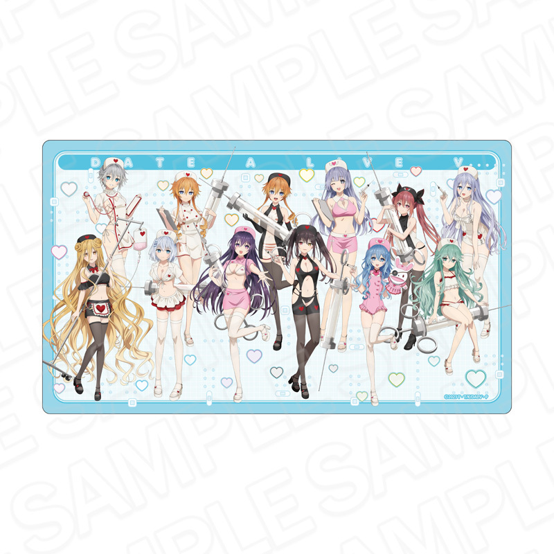 Contents Seed "Date A Live V" Rubber Desk Mat Nurse of the Southern Island Ver.