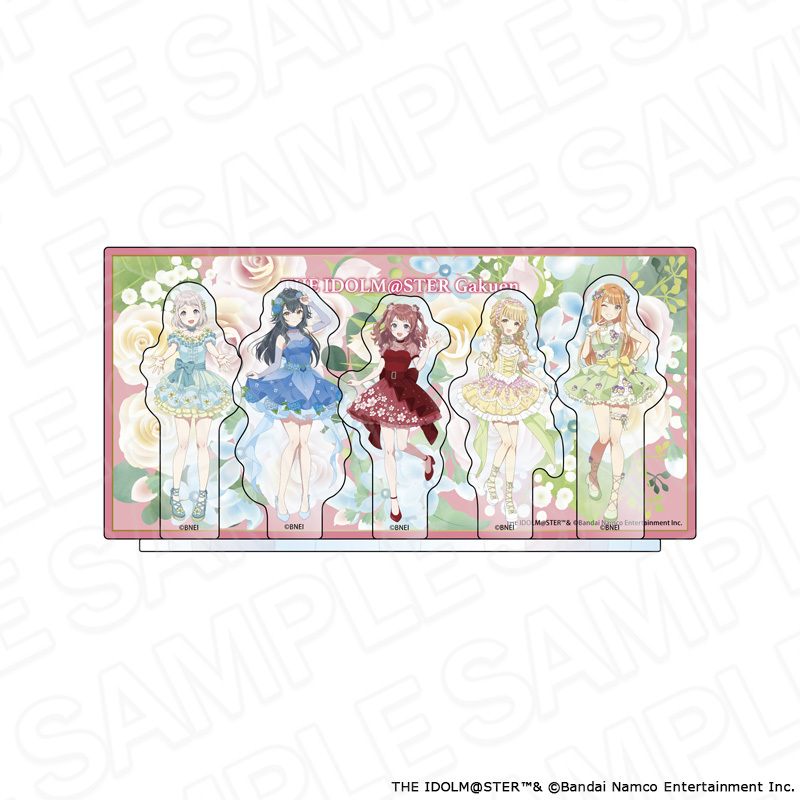 Contents Seed "Gakuen Idolmaster" Acrylic Diorama Floral Skirt Ver.