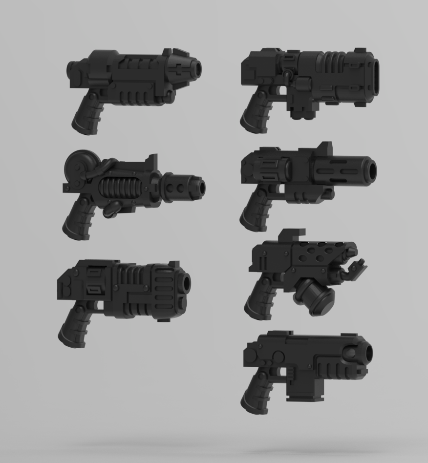 [Fok][In Stock] Gun (Set of 7) [Parts]