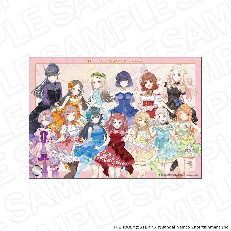 Contents Seed "Gakuen Idolmaster" Mini Acrylic Art Floral Dress Ver.