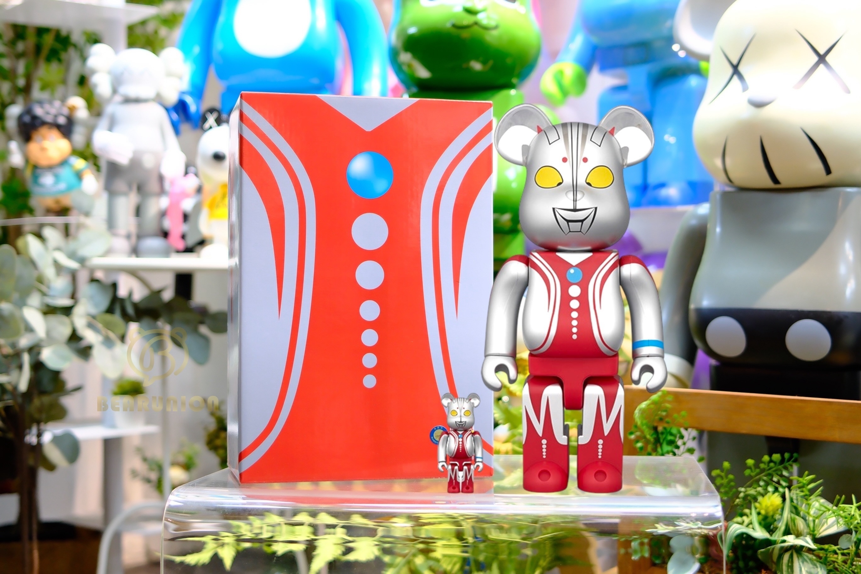 🎏預訂🎏Bearbrick 400% 100% ウルトラの母  Ultraman