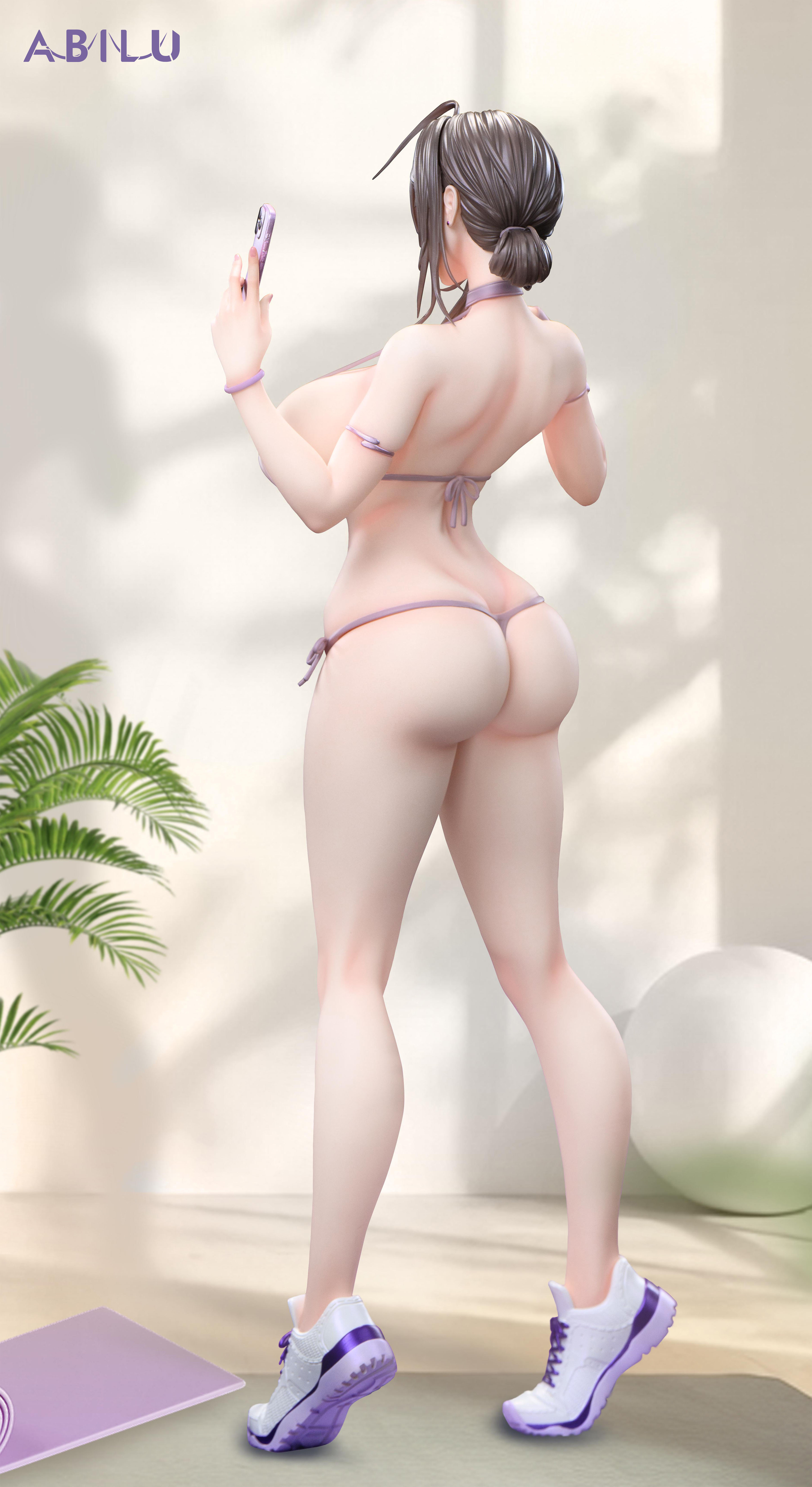 ABILU Design "Molly's Dressing Time" Jing Xiang Bikini Ver. 1/4 Scale Figure