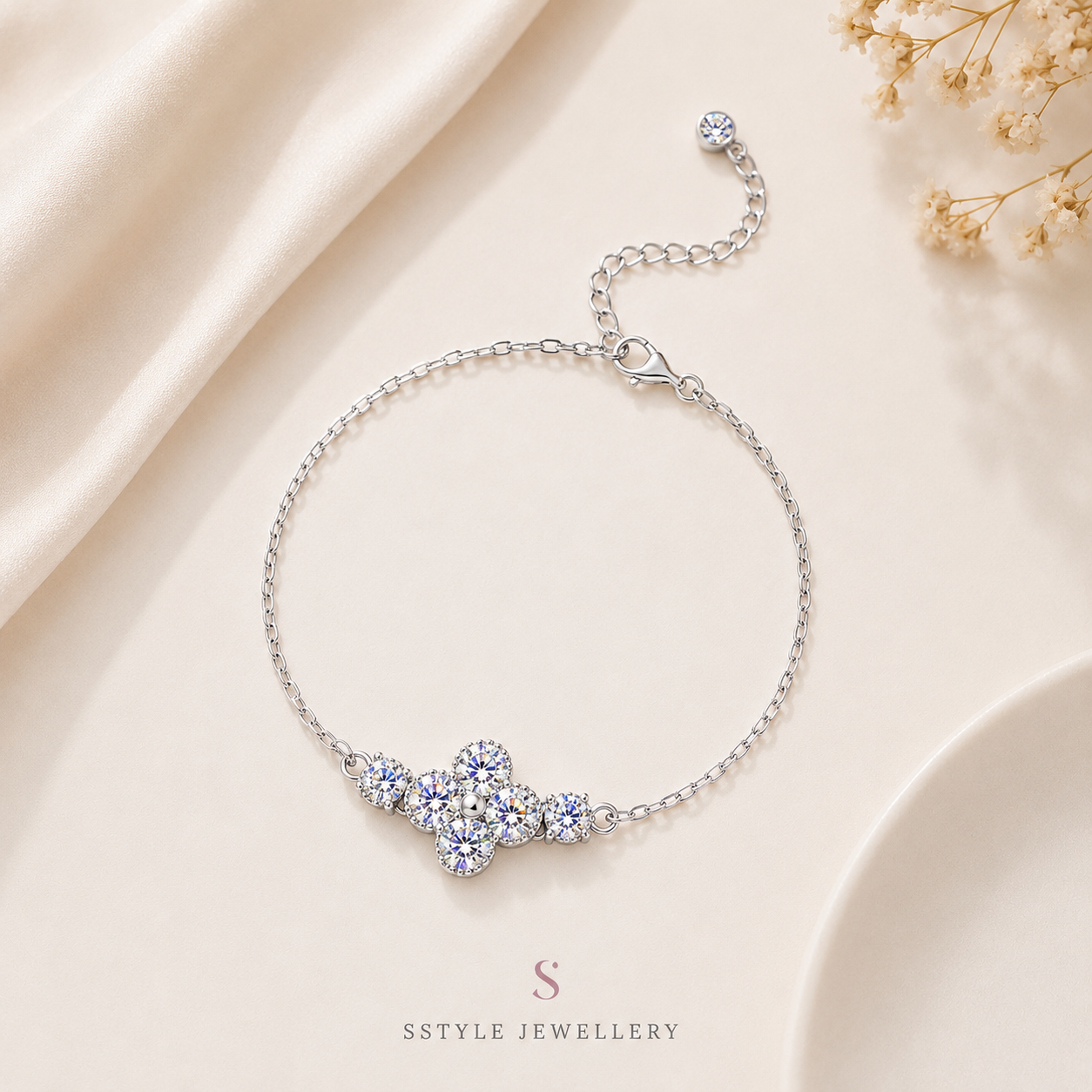 Moissanite Clover Promo Set