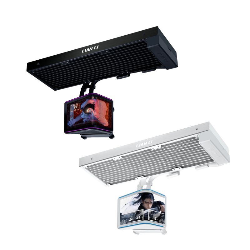 LIANLI 聯力 HydroShift II OLED Curved 360 無風扇版水冷散熱器   黑色/GHS2OLDC36NB  白色/GHS2OLDC36NW