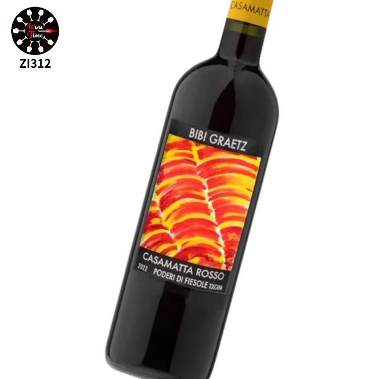 Bibi Graetz Casamatta Rosso 2023 畢比格雷茲瘋人院紅酒