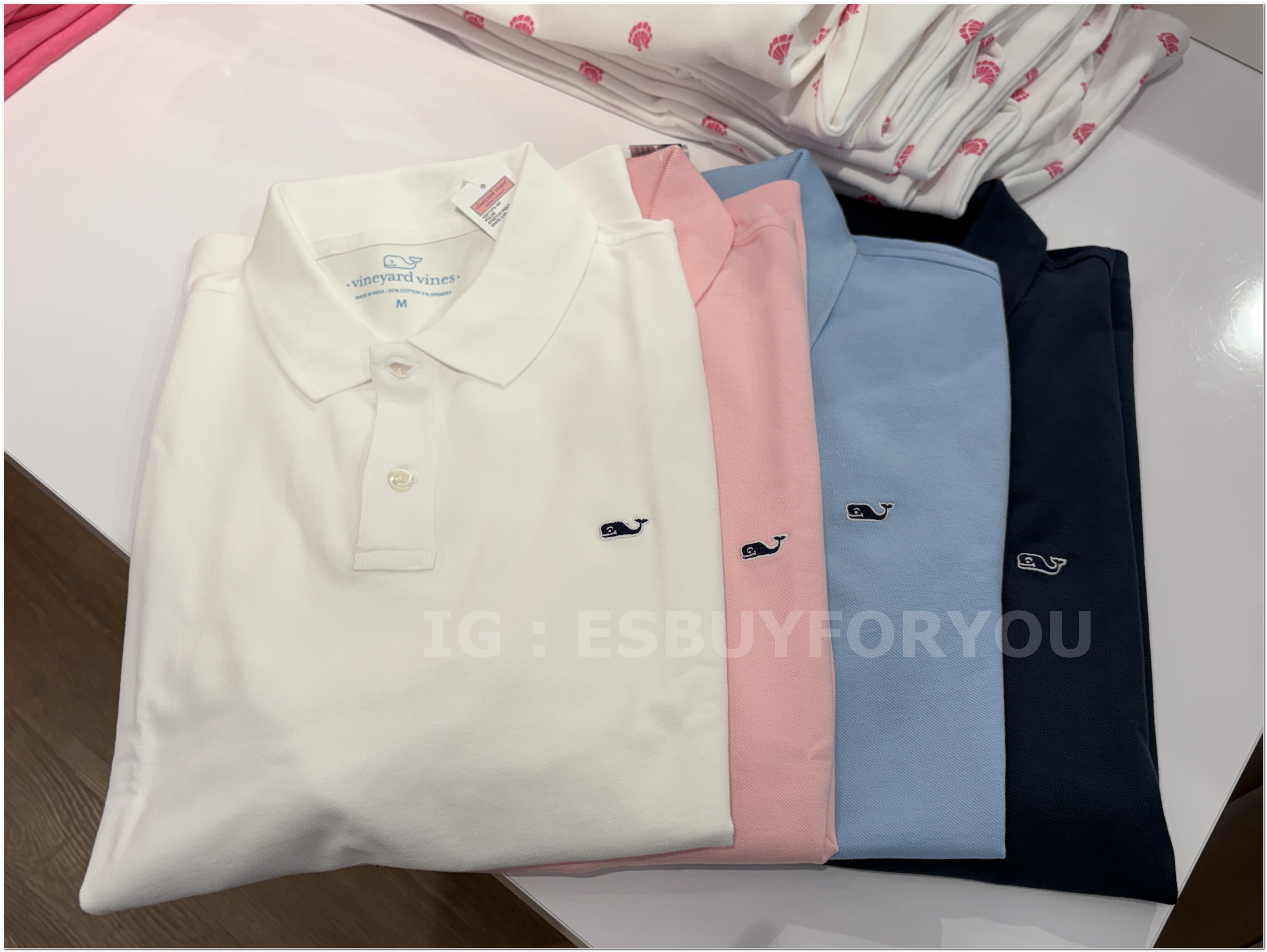 【限時】Vineyard Vines小鯨魚 男大人 經典刺繡小標 彈性網眼 POLO衫 (7色)