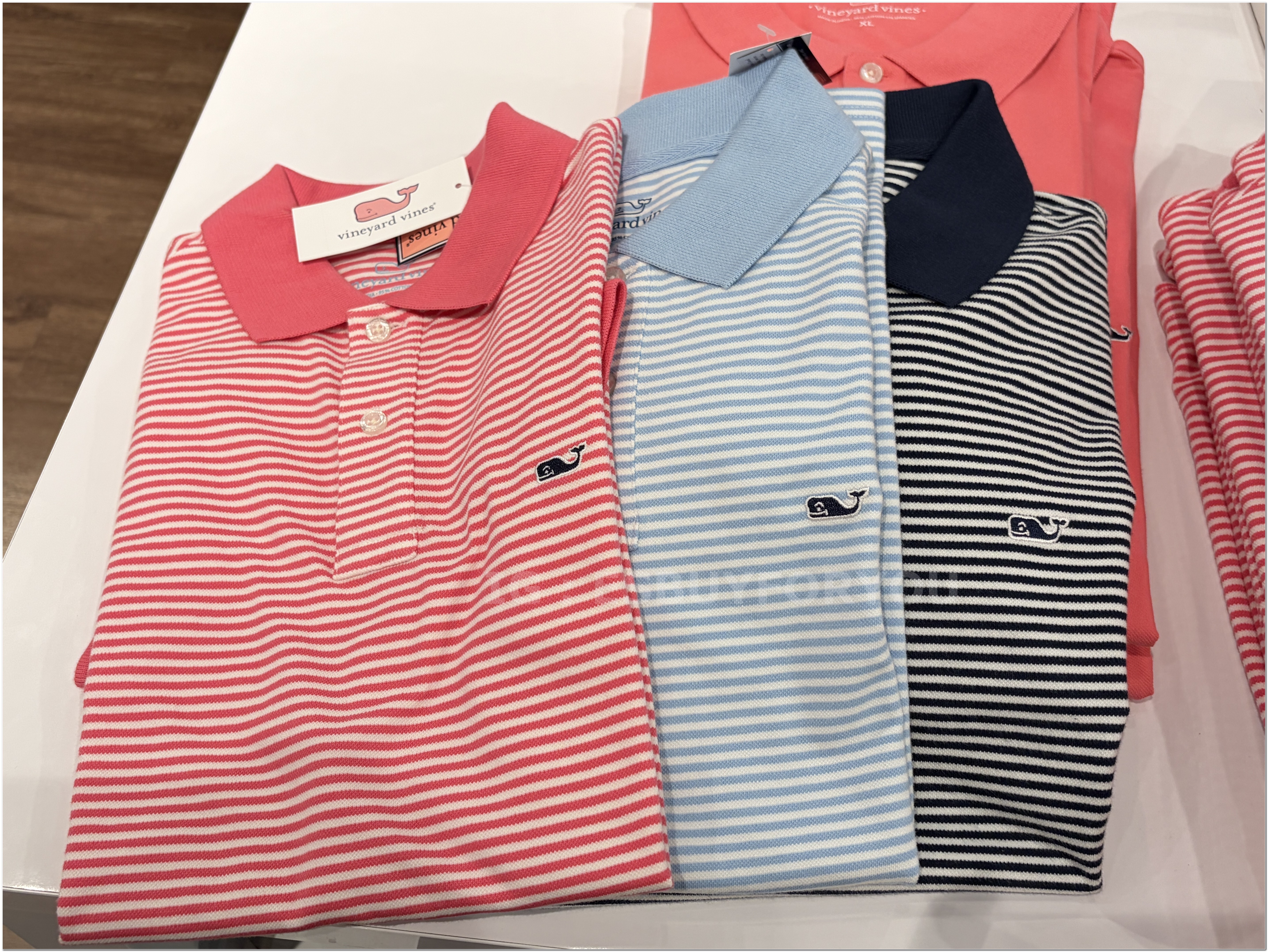 【限時】Vineyard Vines小鯨魚 男大人 經典刺繡小標 條紋 彈性網眼 POLO衫 (3色)