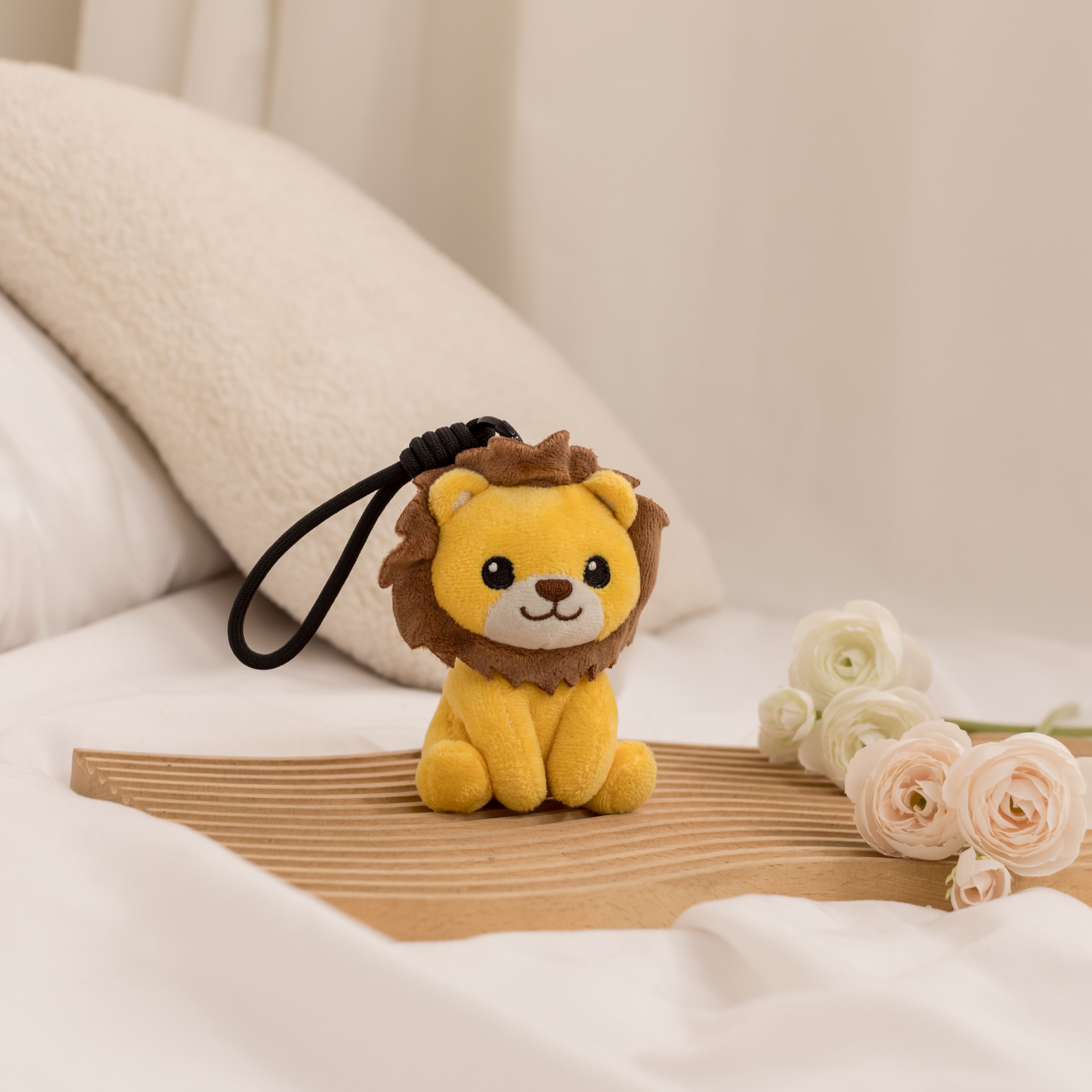 動物王國展 娃娃吊飾《獅子》