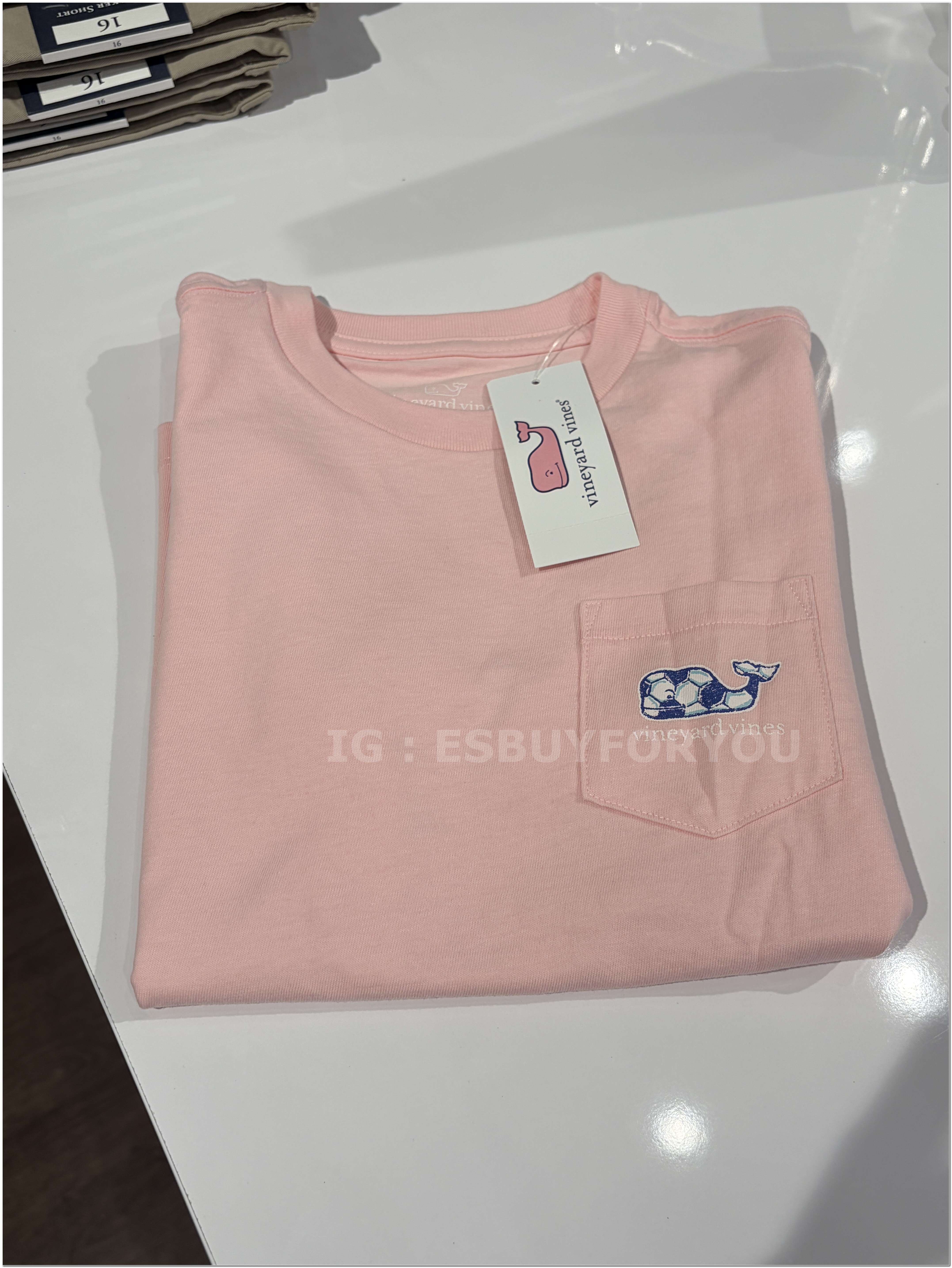 【限時】Vineyard Vines小鯨魚 女童裝 足球小鯨魚 短TEE
