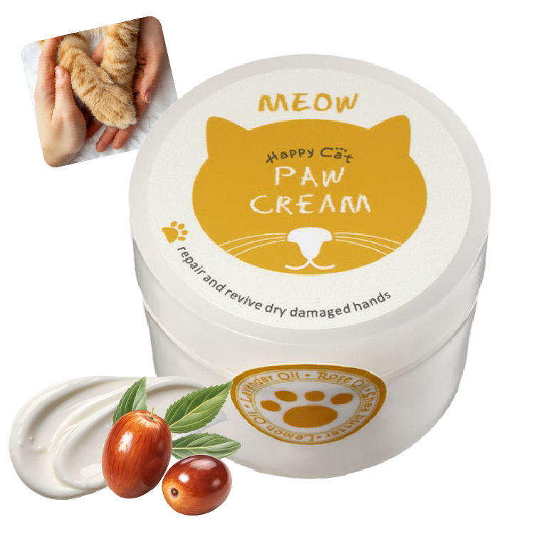 Happy Cat 趴趴走乳油木果護掌霜 50g (貓用)