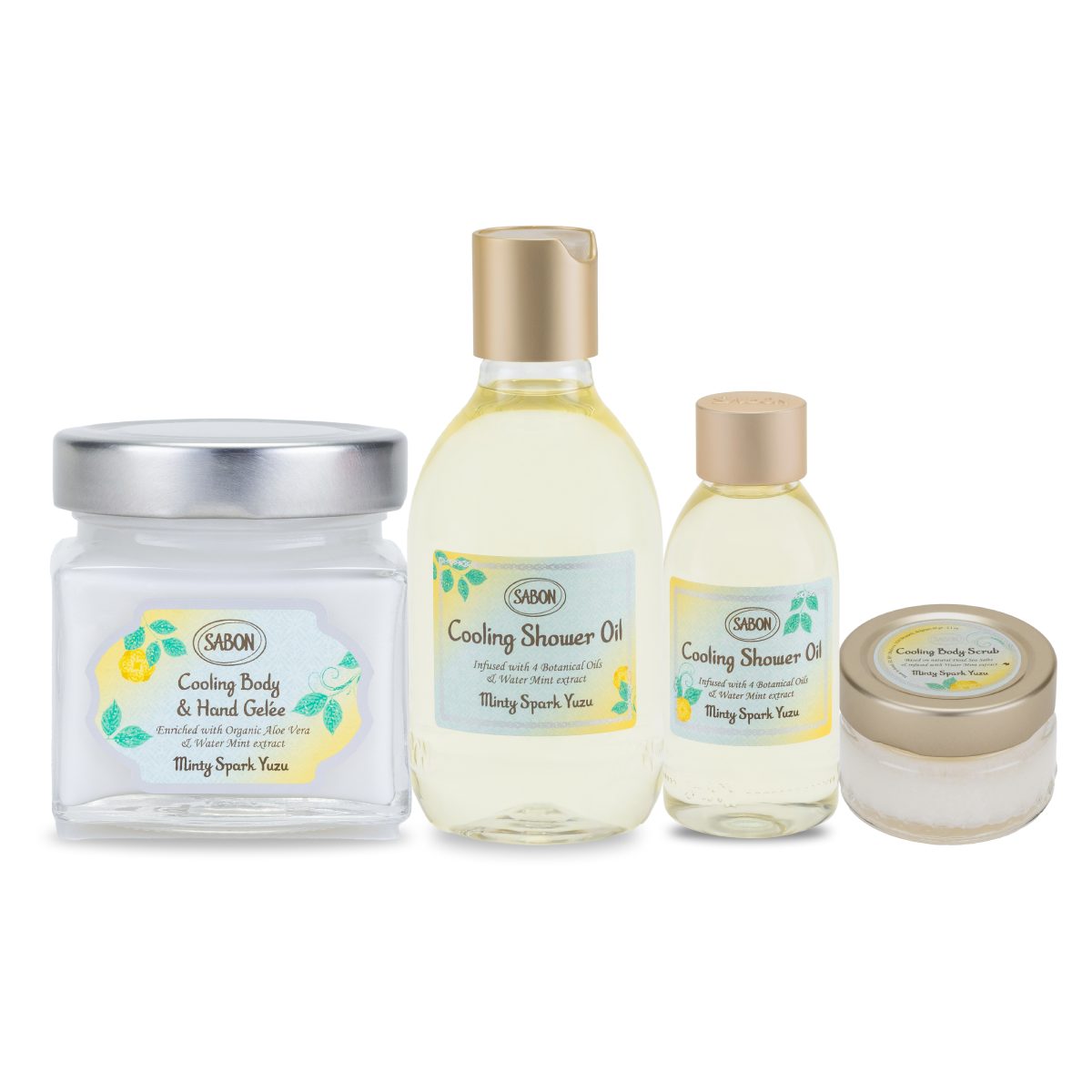 Minty Spark Yuzu Body Set