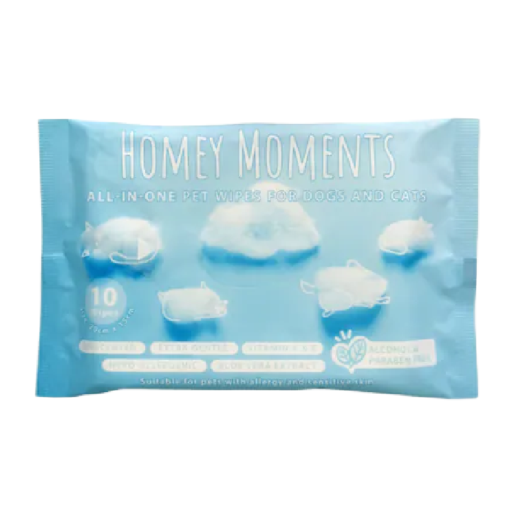 Homey Moments 低敏柔軟濕紙巾 (10片裝)